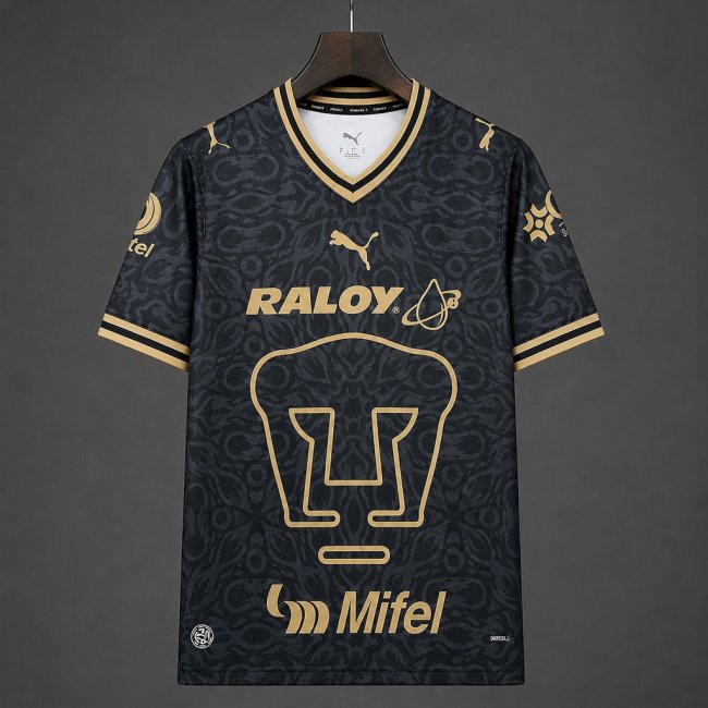 26/27 Pumas UANL Third Black Jersey