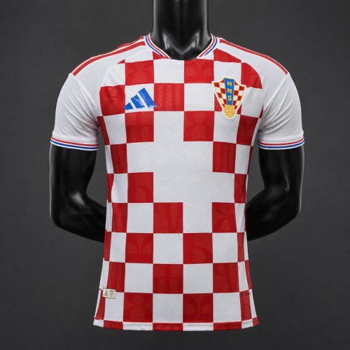 Player Version 26/27 Croatia Home Red White Jersey
