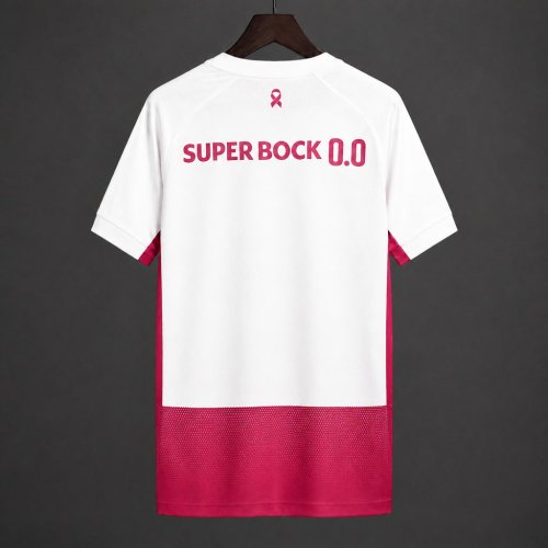 26/27 Sporting CP Pink October White/Pink Jersey