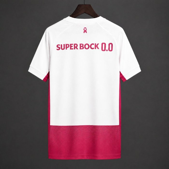 26/27 Sporting CP Pink October White/Pink Jersey