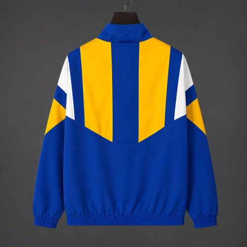 26/27  Boca Juniors EQT Blue Full Zipper Windbreaker