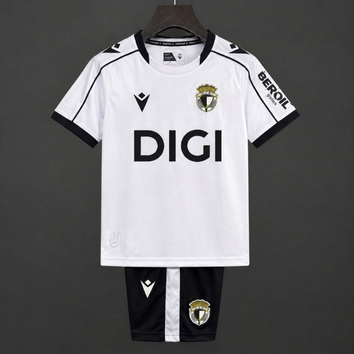 26/27 Kids Burgos CF Home White Jersey