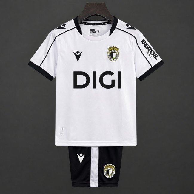 26/27 Kids Burgos CF Home White Jersey