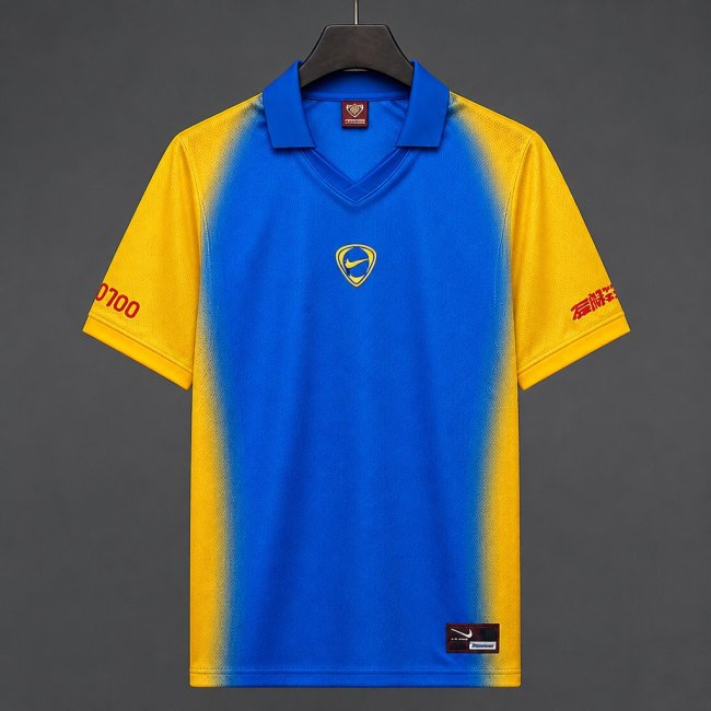 2026 Colombia x Travis Scott Cactus Jack Total 90 Blue Yellow Jersey
