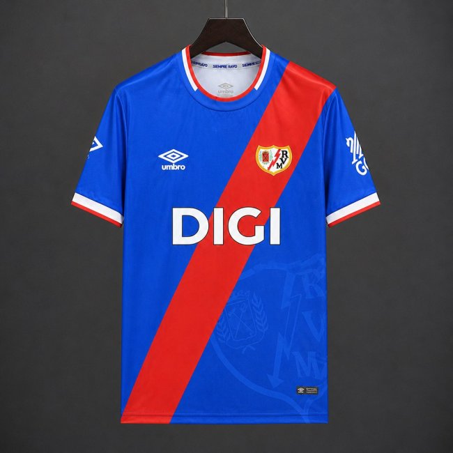 26/27 Rayo Vallecano Goalkeeper Third Blue Red Jersey