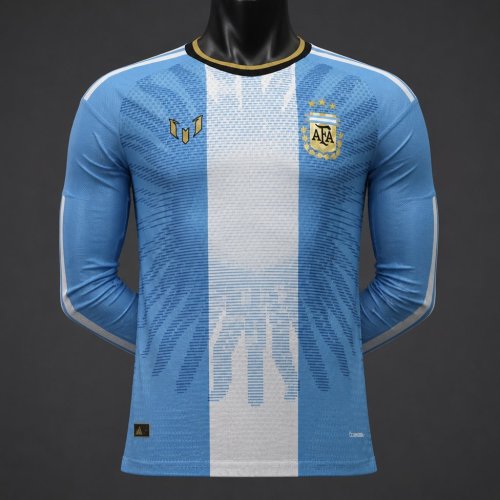 Player Version 26/27 Argentina Messi Commemorative Long Sleeve Jersey
