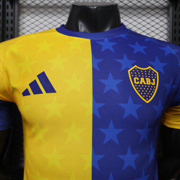 Player Version 26/27 Boca Juniors Special Edition Blue Yellow Jersey