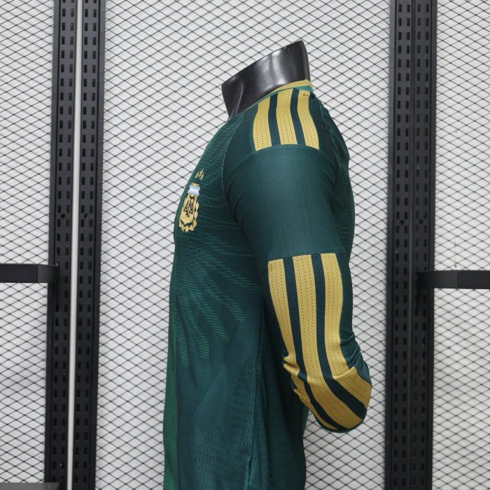 Player Version 26/27 Argentina Green Long Sleeve Jersey