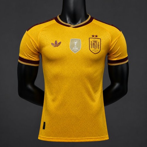 Player Version 26/27 Spain Special Edition Yellow 2 Stars Jersey