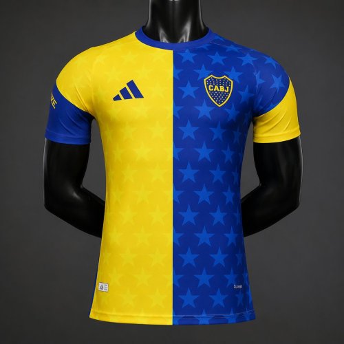 Player Version 26/27 Boca Juniors Special Edition Blue Yellow Jersey