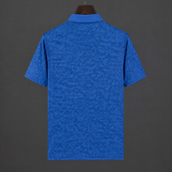 26/27 Cruz Azul Travel Navy Blue Polo Jersey