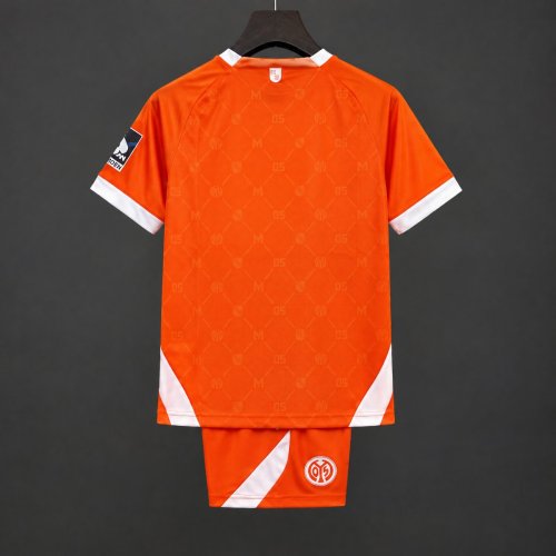 26/27 Kids Mainz Home Red Jersey Kit