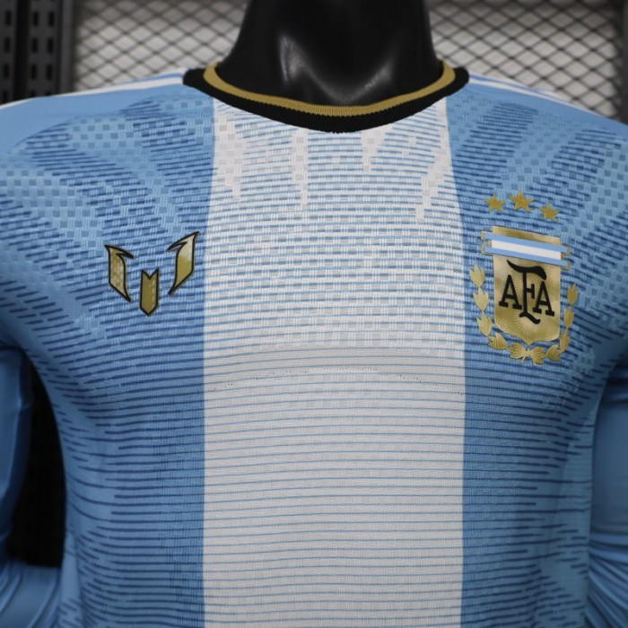 Player Version 26/27 Argentina Messi Commemorative Long Sleeve Jersey