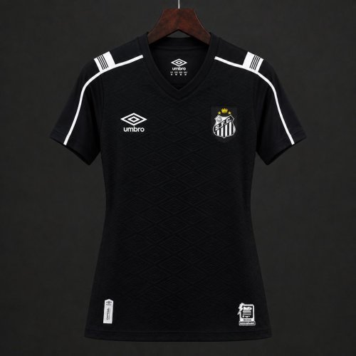 2026 Women Santos Third Black Jersey
