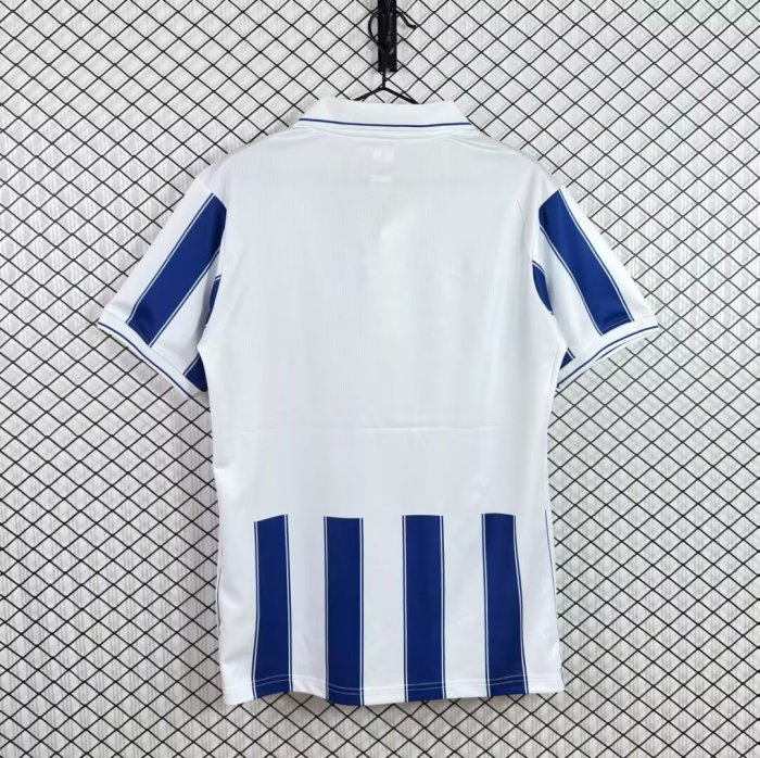 Retro 08/09 Hertha BSC Home White Blue Jersey