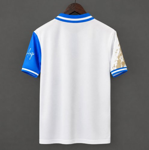 2026 Argentina Training White Blue Jersey