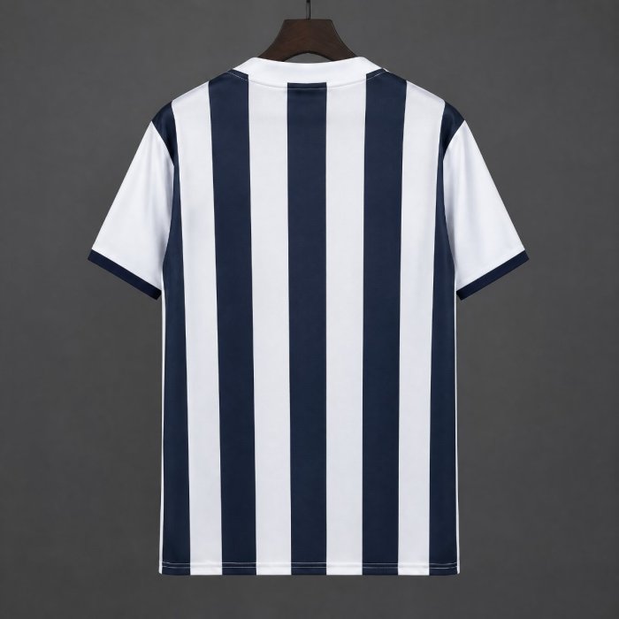 Retro 02/03 West Bromwich Albion Home White Stripes Jersey