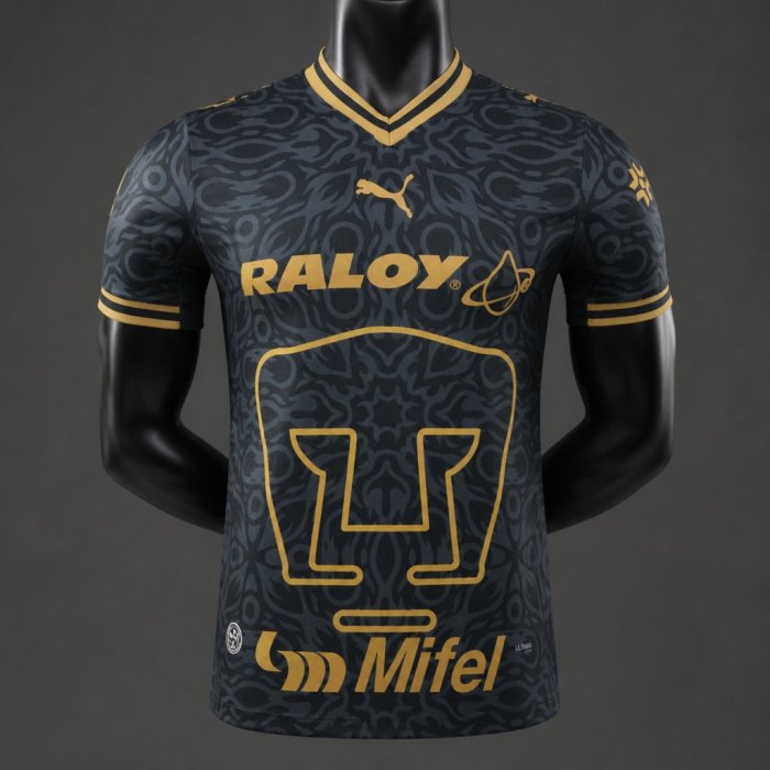 Player Version 26/27 Pumas UNAM Away Black Jersey