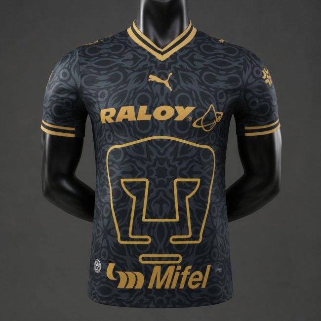 Player Version 26/27 Pumas UNAM Away Black Jersey