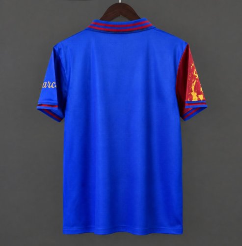 26/27 Barcelona Training Red Blue Jersey