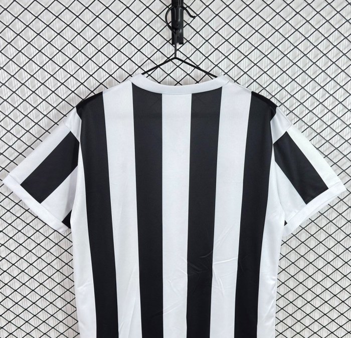 Retro 1983 Atletico Mineiro Home  Black/White Stripes Jersey