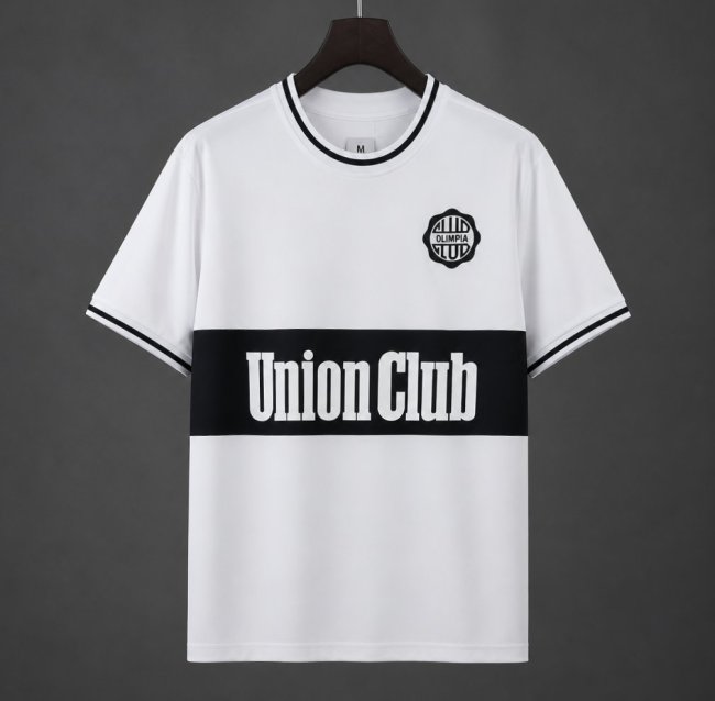Retro 84/85 Club Olimpia Home White Jersey