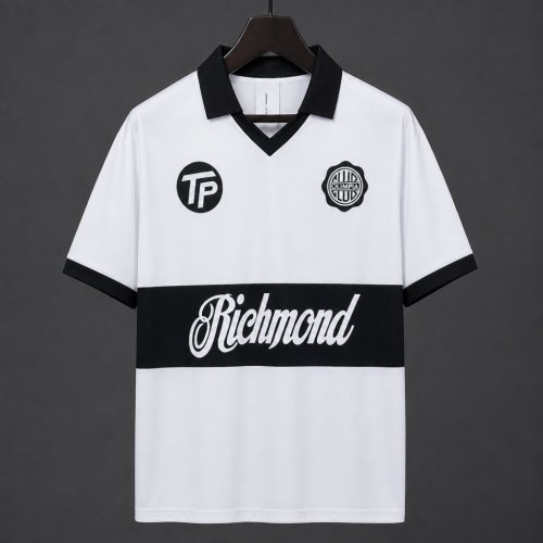 Retro 85/86 Club Olimpia Home White Jersey