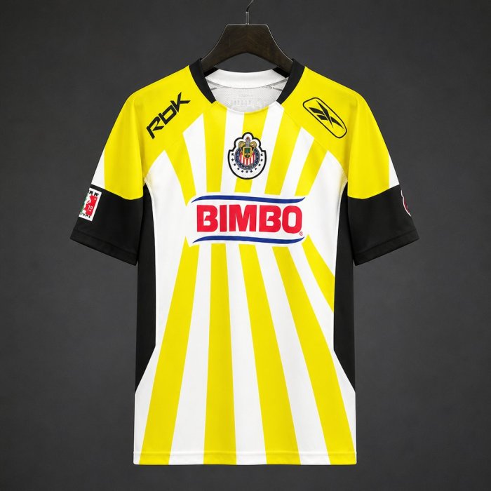 Retro  08/09 Chivas Away Yellow Jersey