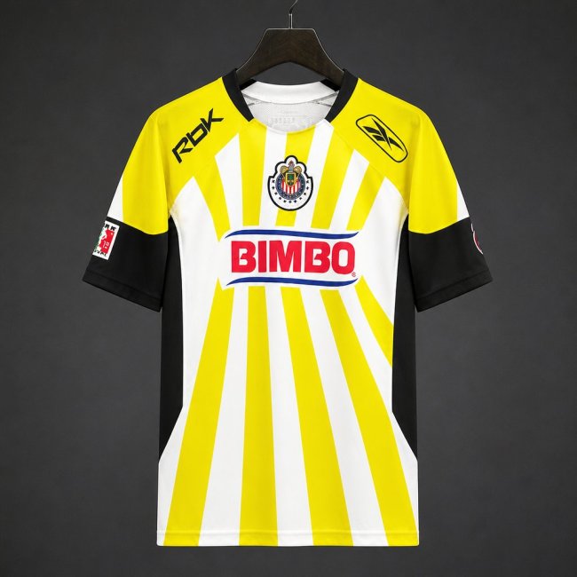 Retro 08/09 Chivas Away Yellow Jersey