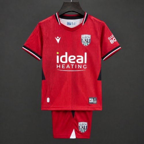 26/27 Kids West Bromwich Albion Away Red Jersey