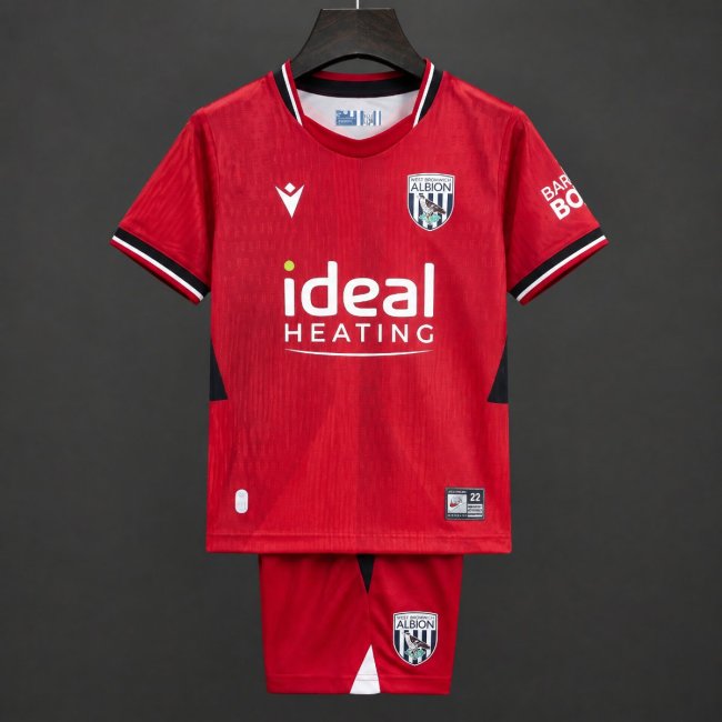 26/27 Kids West Bromwich Albion Away Red Jersey
