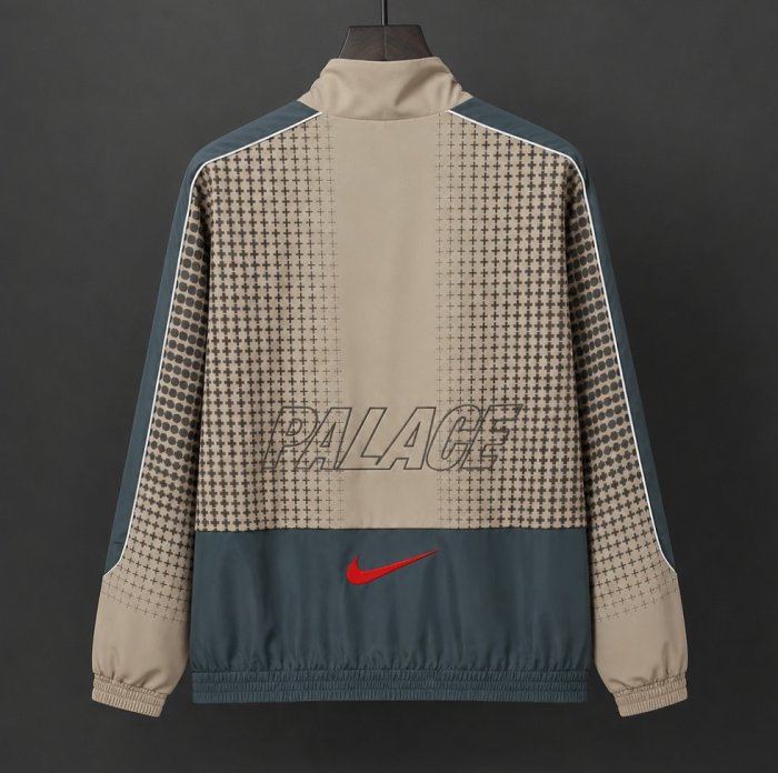 2026 England x Palace Training Khaki Grey Track Jacket