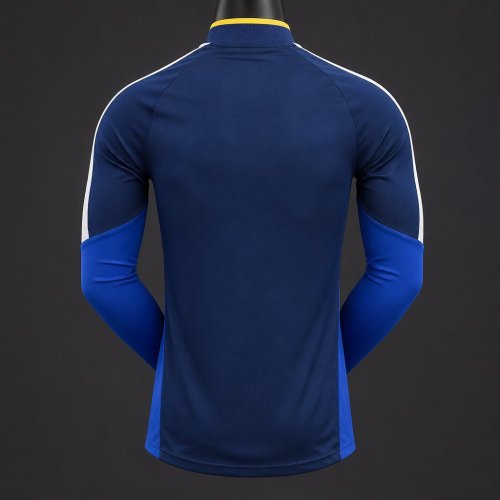 Player Version 26/27 Boca Juniors Blue Long Sleeve Jersey