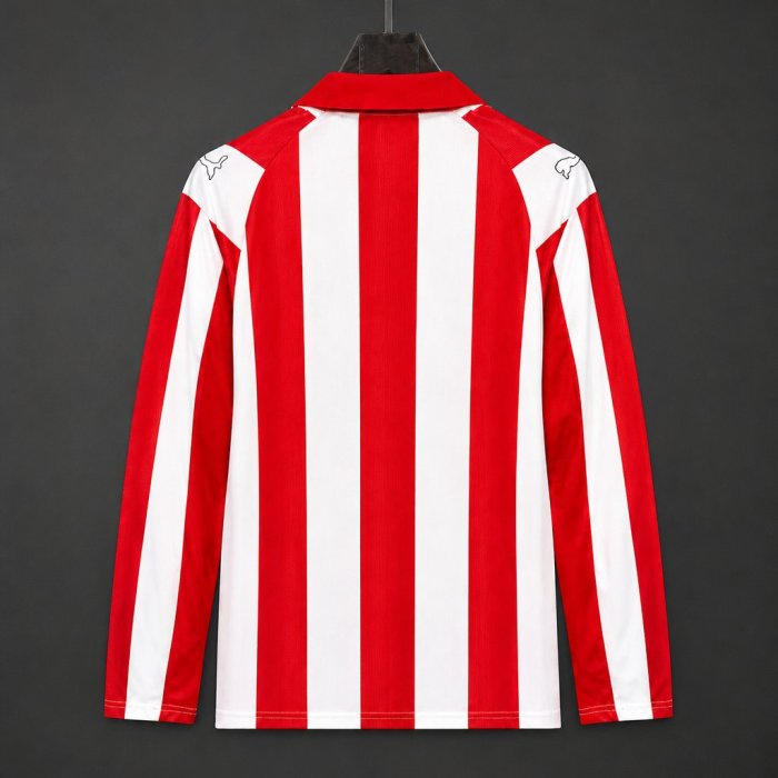 26/27 PSV Eindhoven Coen Dillen Special Edition Long Sleeve Red Stripes Jersey