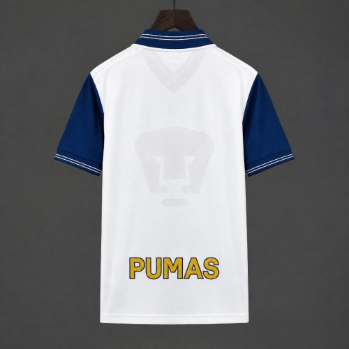 Retro 98/99 Pumas UNAM Home White Jersey