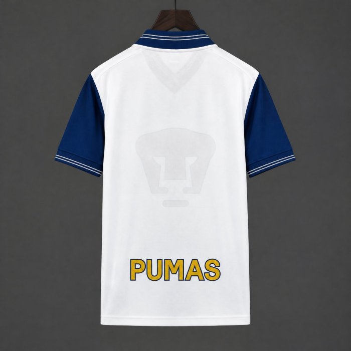 Retro 98/99 Pumas UNAM Home White Jersey