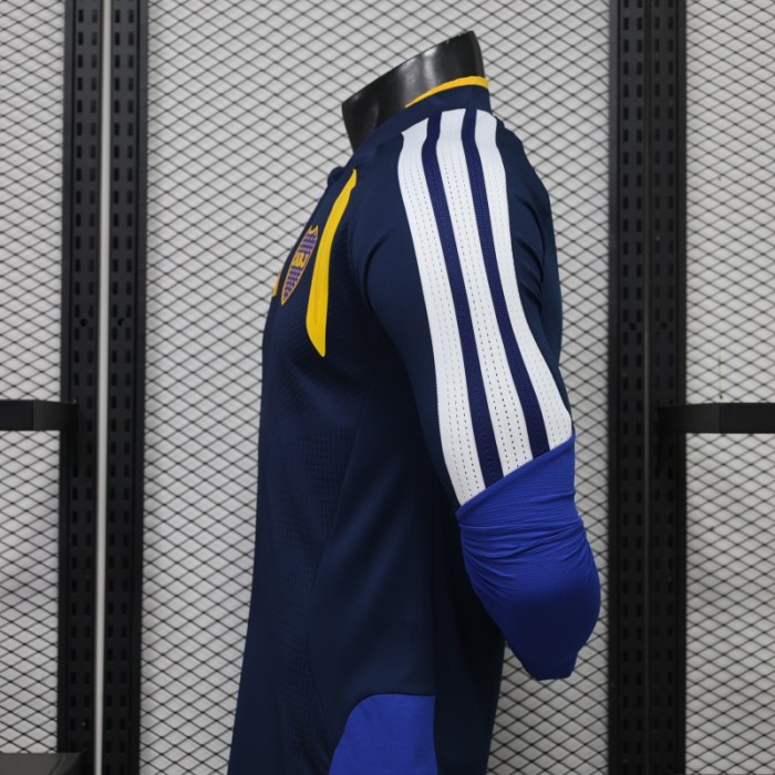 Player Version 26/27 Boca Juniors Blue Long Sleeve Jersey