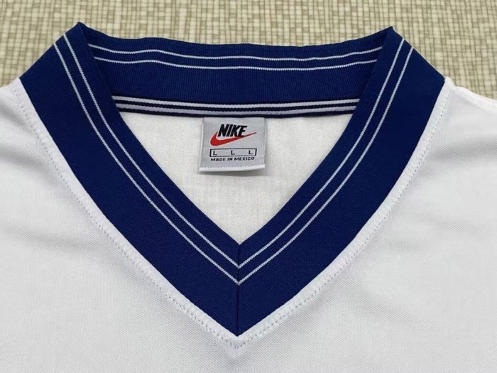 Retro 98/99 Pumas UNAM Home White Jersey
