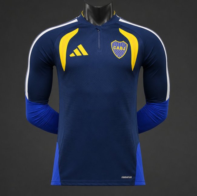 Player Version 26/27 Boca Juniors Blue Long Sleeve Jersey