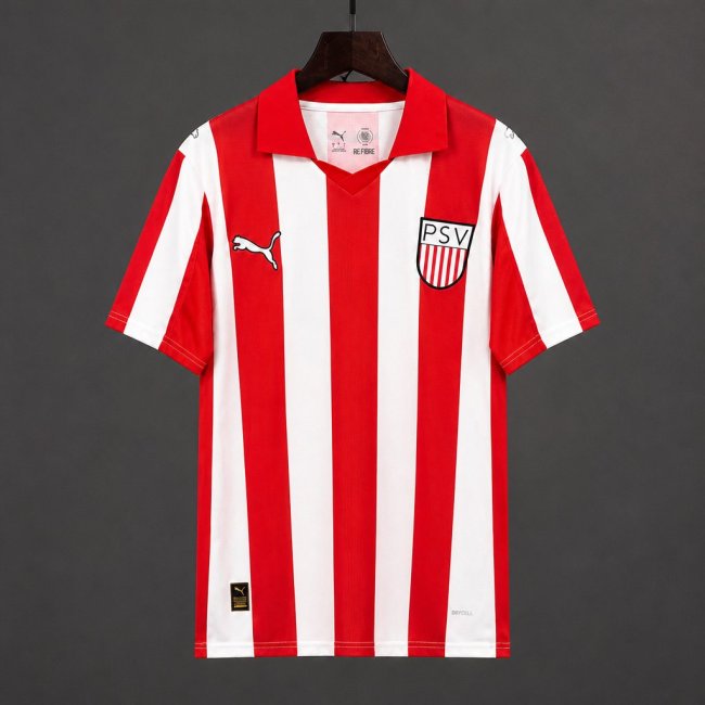 26/27 PSV Eindhoven Coen Dillen Special Edition Red Stripes Jersey
