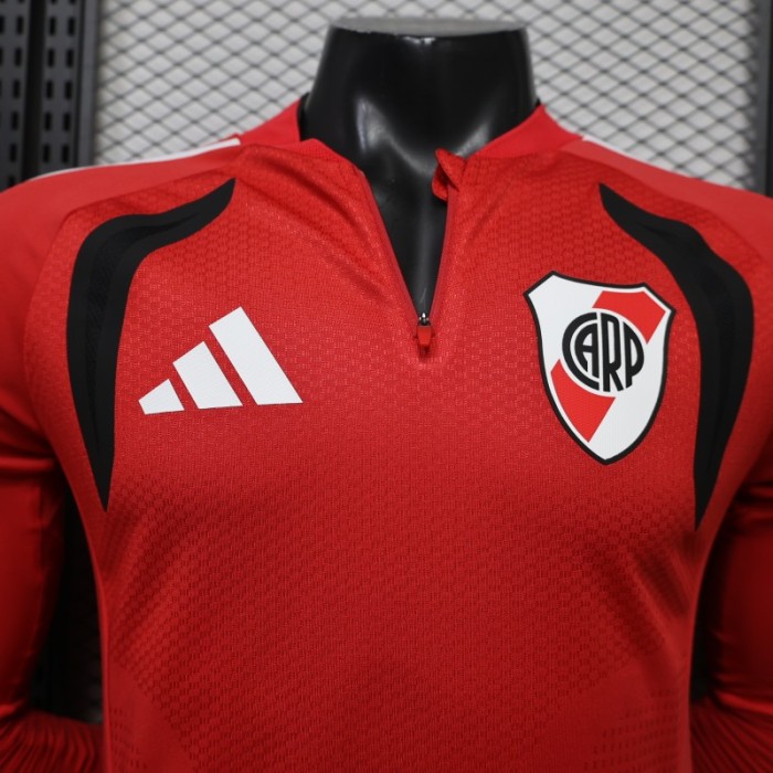 Player Version 26/27 River Plate Red Long Sleeve Jersey
