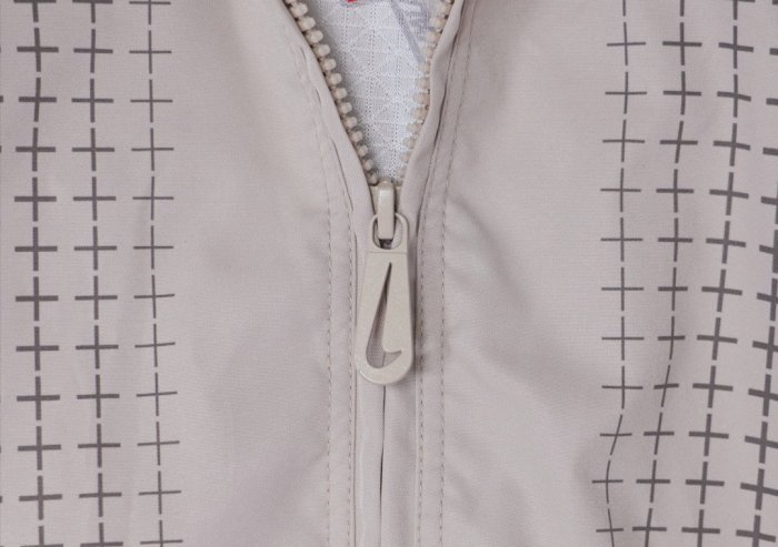 2026 England Palace Khaki Brown Full Zipper Jacket