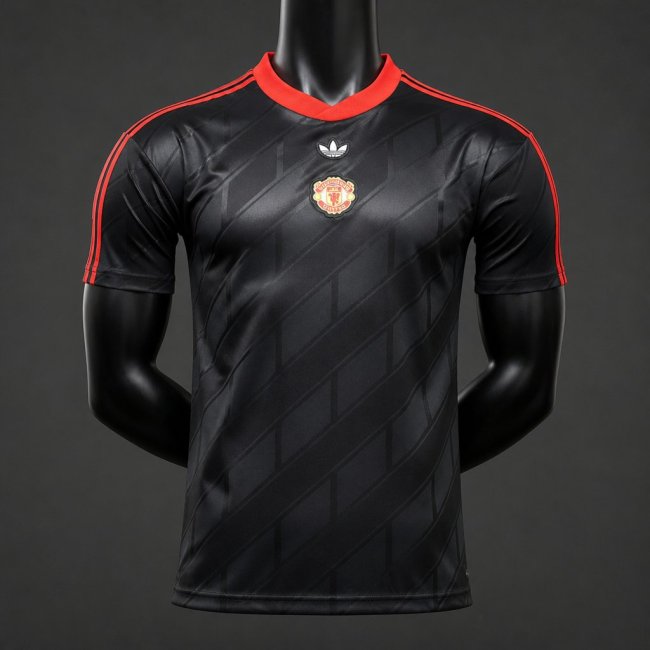 Player Version 26/27 Manchester United Black Casual Jersey