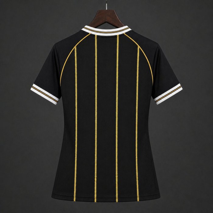 2026 Women  Germany Third Black Stripes Jersey