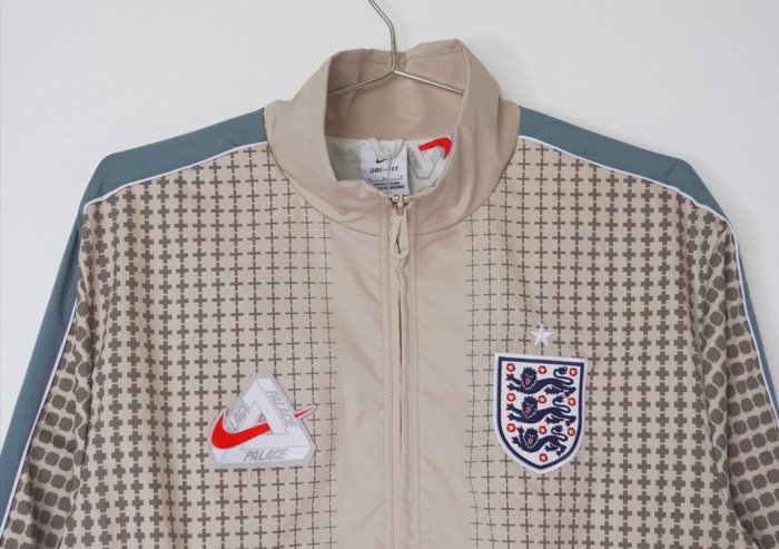 2026 England Palace Khaki Brown Full Zipper Jacket