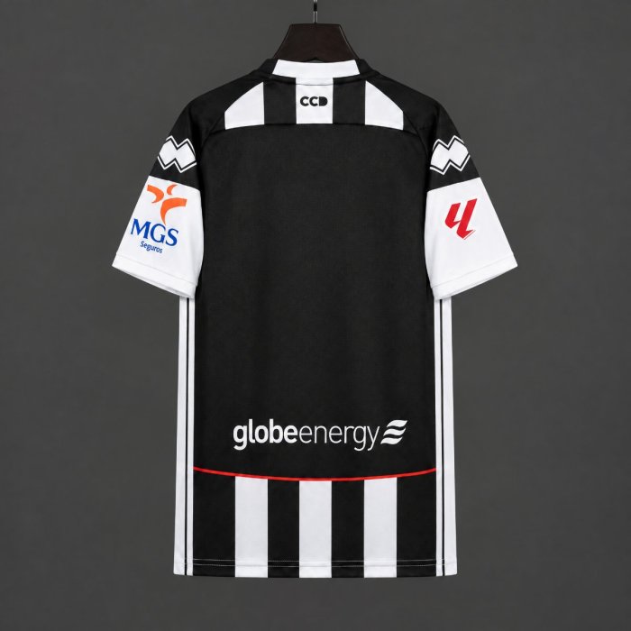 26/27 Castellon Home White/Black Jersey
