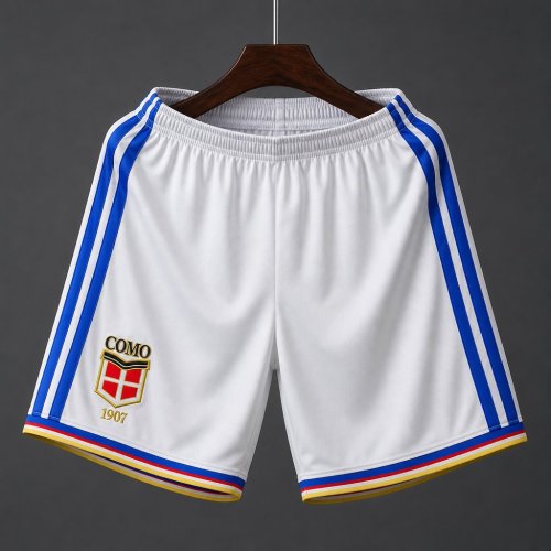 26/27 Como 1907 Home White Shorts
