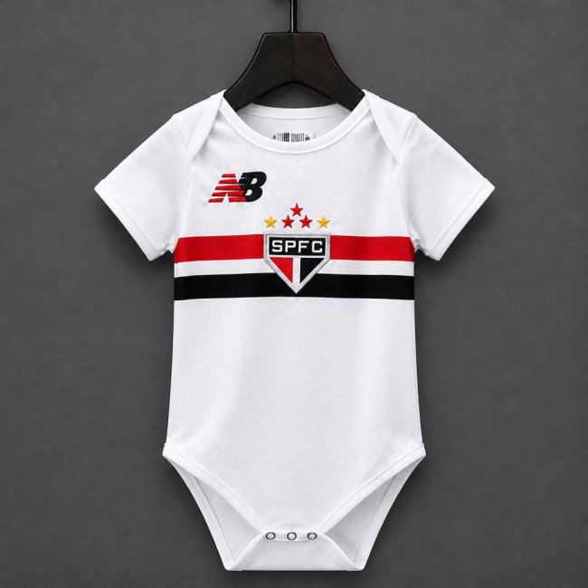 26/27 Sao Paulo Home Baby Romper Jersey
