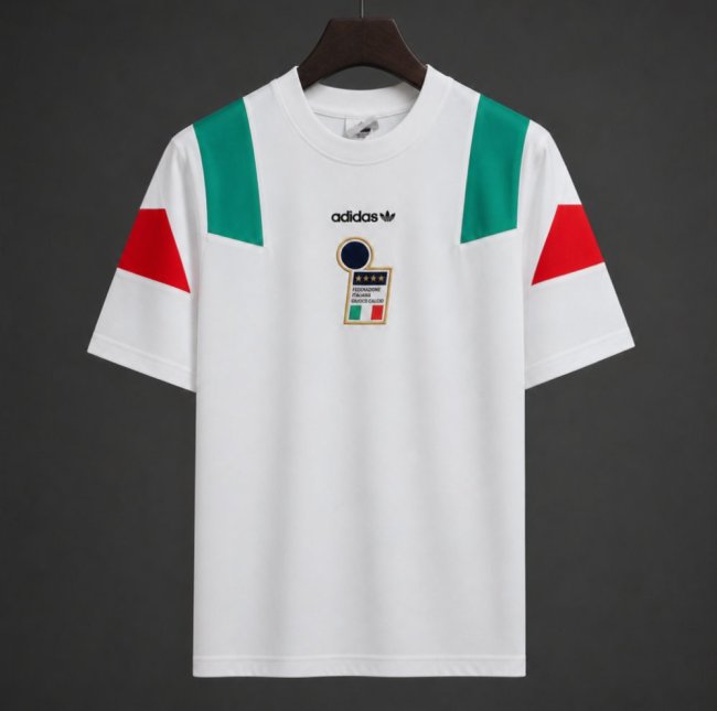 2026 Italy White Re-Make Vintage White Cotton Shirt