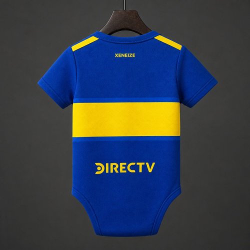 26/27 Boca Juniors Home Baby Romper Jersey